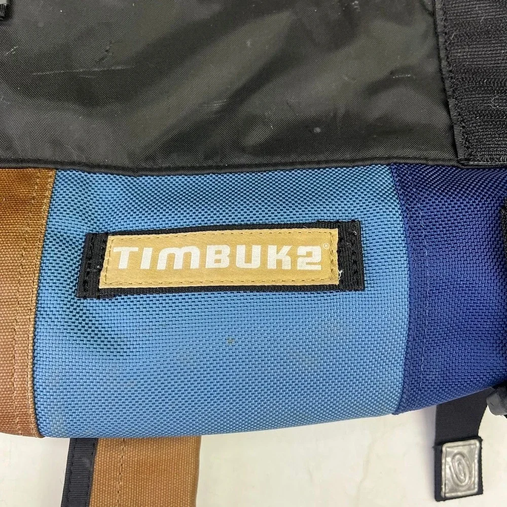 Timbuk2 Classic Messenger Bag Colorblock Ballistic Nylon Crossbody S/M